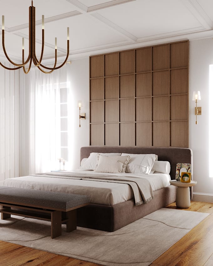 do realistic 3d rendering of interior, exterior on 3ds max corona
