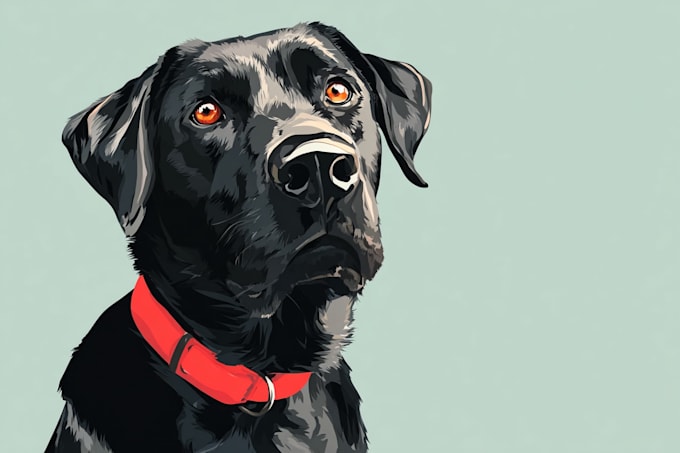 create detailed realistic animal vector illustration