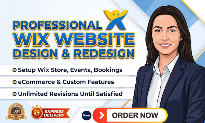 wix website design wix website redesign wix website development wix booking site