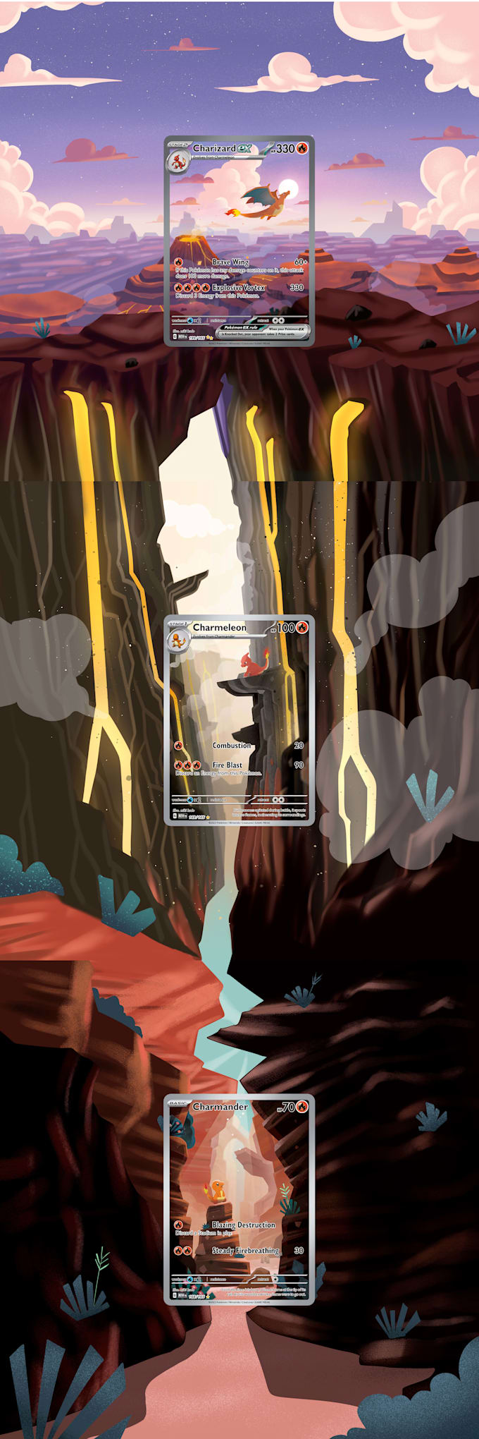 extend your pokémon cards artwork