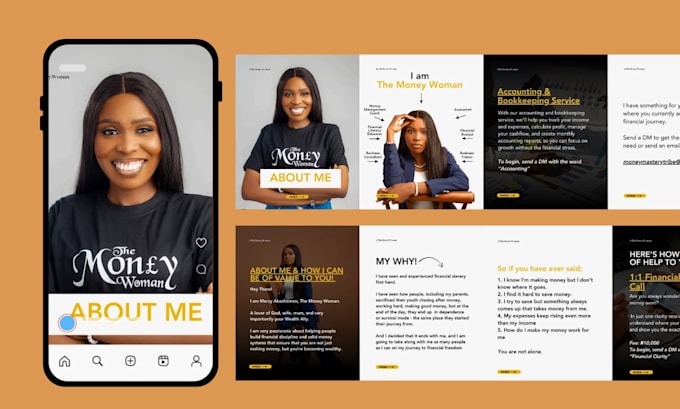 design seamless carousel for your social media pages
