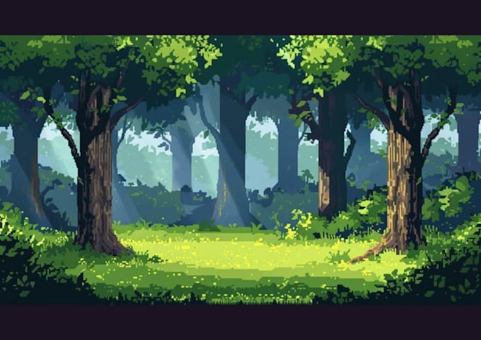 create pixel background pixel art comic game art sprite sheet retro pixel art
