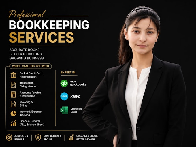 accurate xero bookkeeping and monthly financial reporting