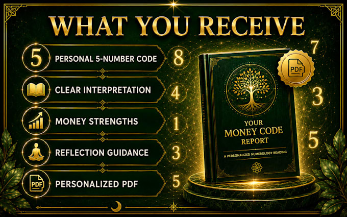create your millionaire money code numerology reading