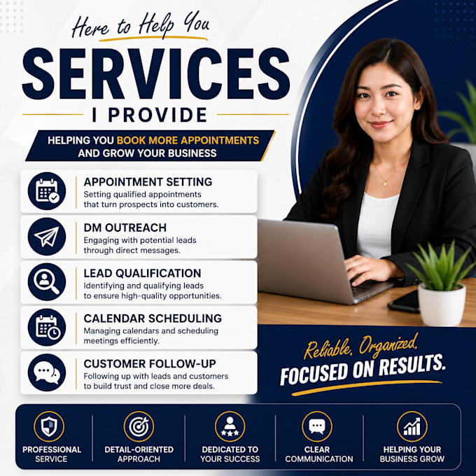 do appointment setting, cold calling, and lead follow up
