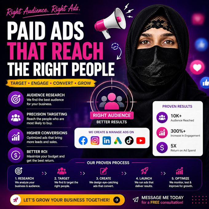 be your facebook ads manager and instagram ads expert