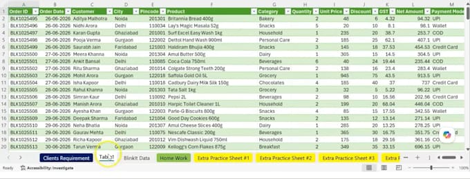 do accurate data entry,financial data cleaning,and excel spreadsheet