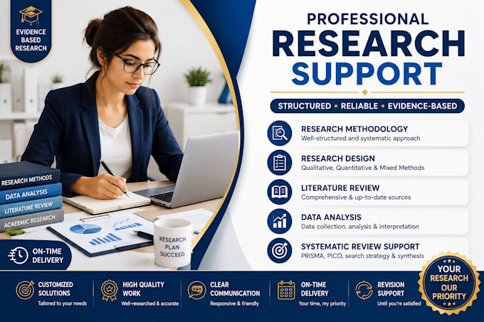 provide professional research methodology support