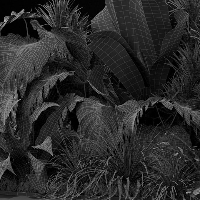 create realistic 3d plants  trees in speedtree for games