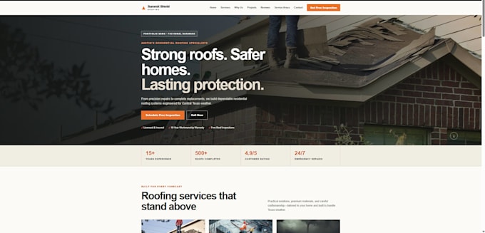 build a professional plumbing website for your business
