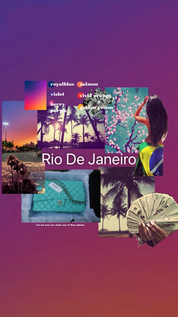 create a inspirational moodboard for you