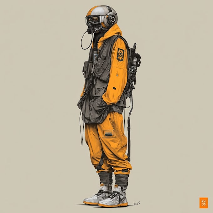 create cinematic 3d character art for fantasy and sci fi art