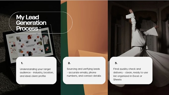 do b2b lead generation data scraping and email list building