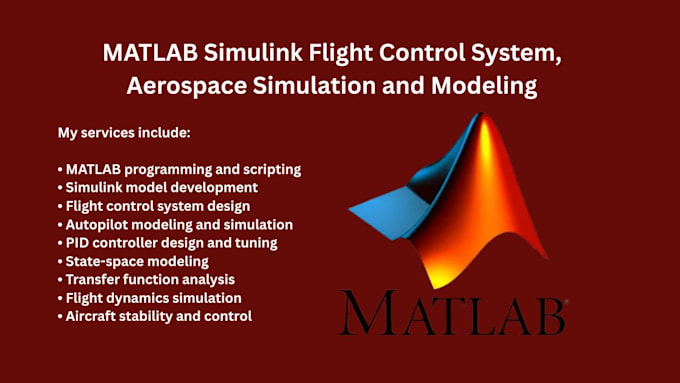 matlab simulink flight control system, aerospace simulation and modeling