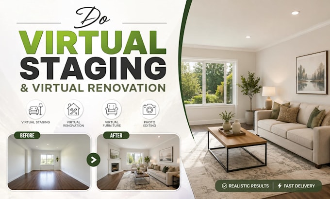 do virtual staging and virtual renovation