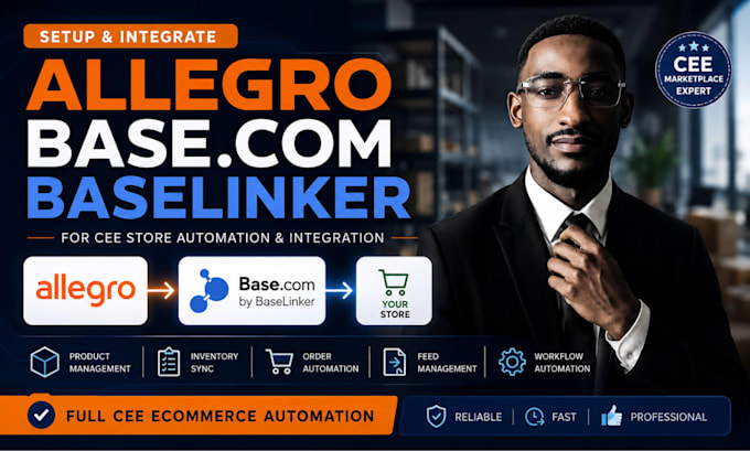 setup allegro baselinker basecom for your cee store automation and integration