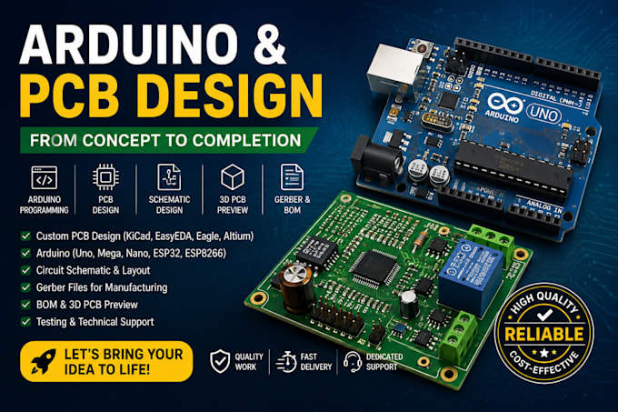 help you program arduino based pcb esp32, esp32, esp8266 iot