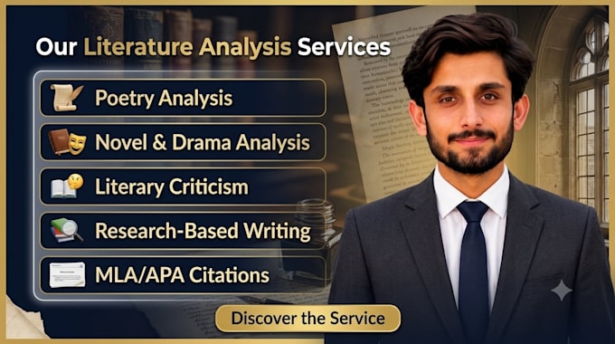 write professional literary analysis