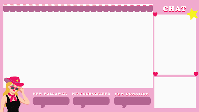 design custom twitch stream overlays