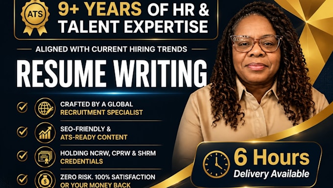 write ats resume, cover letter, linkedin profile for IT, cybersecurity and tech