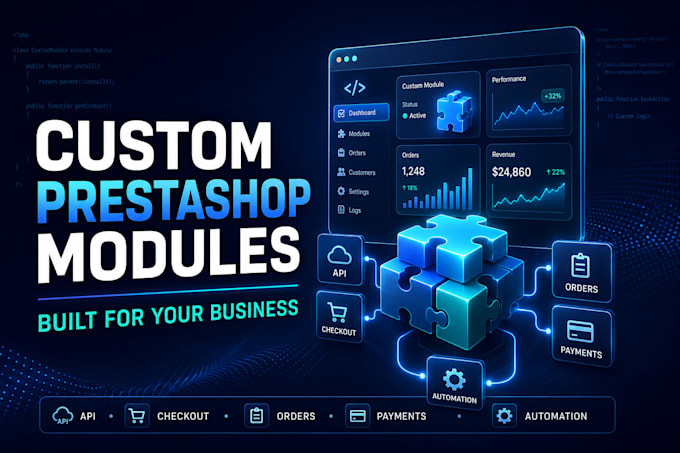 develop, customize, or fix your prestashop online store