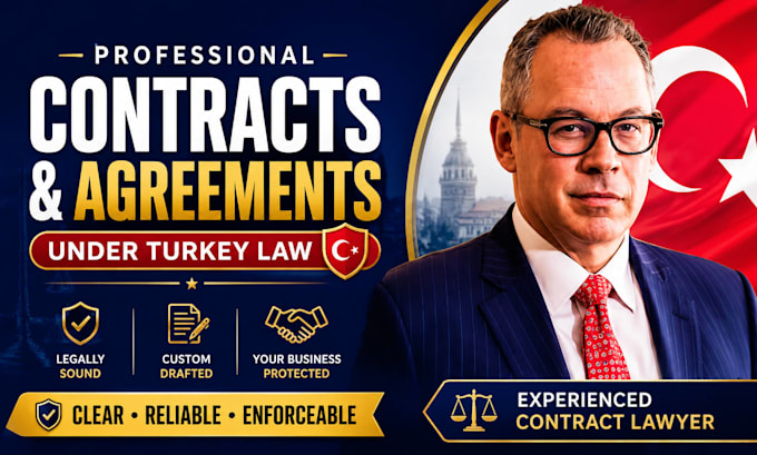 draft professional contracts and agreements under turkey law