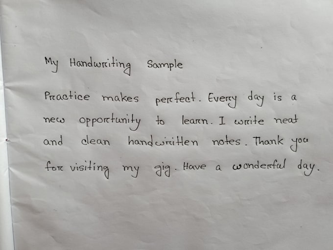 write neat handwritten notes in english and bangla