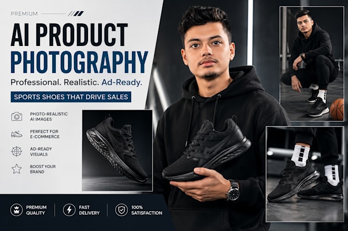 create product photography with ai models