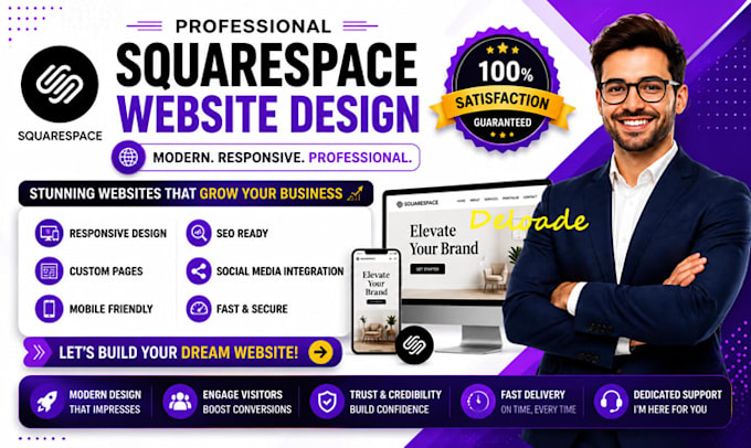 build squarespace website design squarespace redesign develop squarespace web
