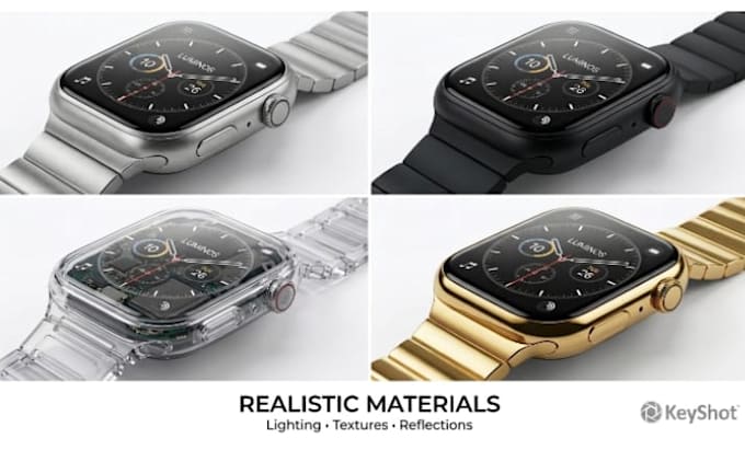 create professional, photorealistic product renderings in keyshot