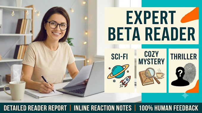 beta read sci fi beta reader cozy mystery beta reader thriller beta reader