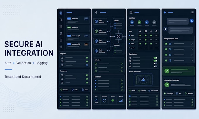 build a secure custom mcp server for your API or business tools