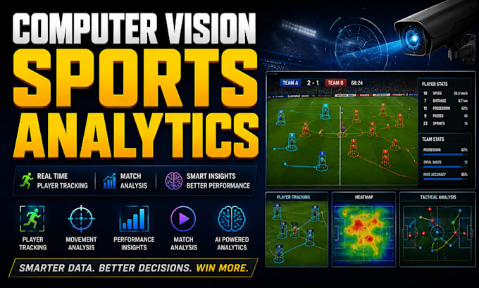 do computer vision sports analytics, real time player tracking, match analysis