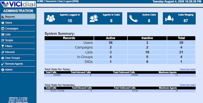 setup, install, configure, and troubleshoot vicidial server for your call center