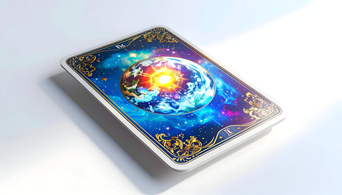 illustrations and graphics for board, tarot