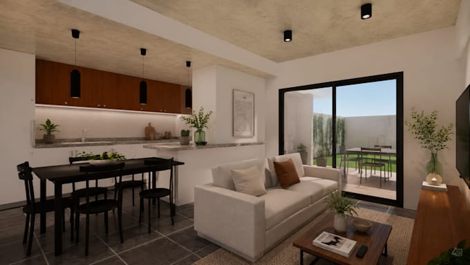create photorealistic 3d house renders