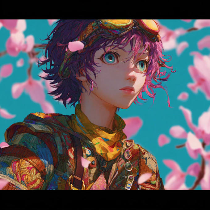 do a anime character