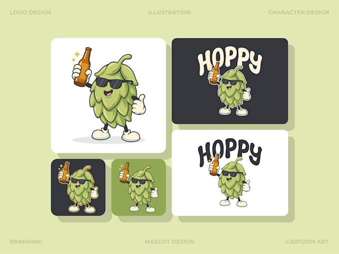 create a vector mascot character