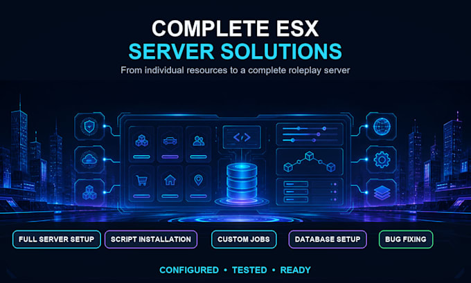 develop customize and fix your fivem server