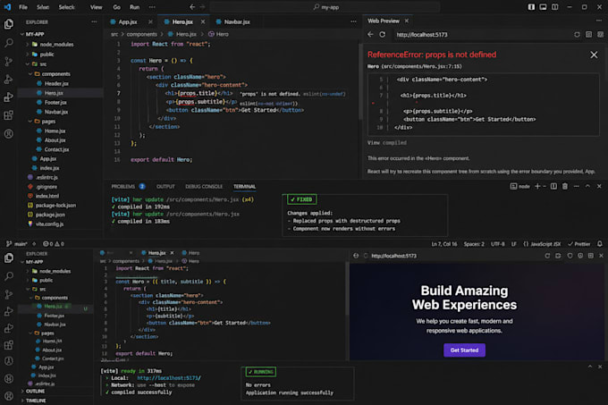 audit, fix and deploy your cursor or claude code app