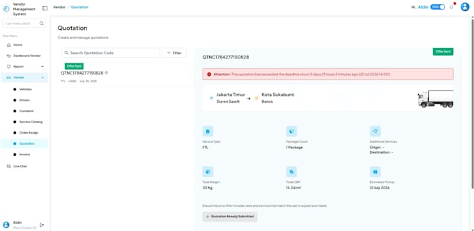 develop a modern full stack web application