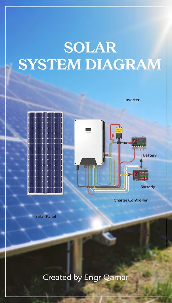 do electrical wiring,solar system,and load calculation