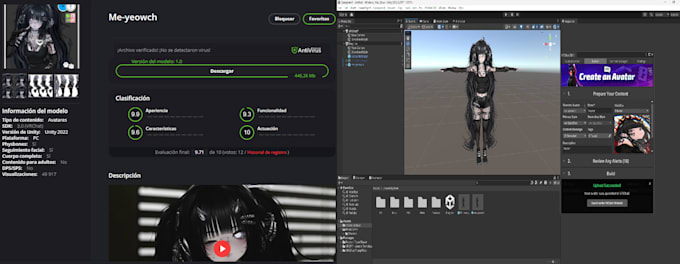 upload your vrchat skins and avatars including error fixes