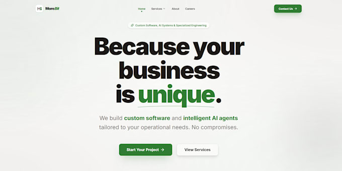 build a website for you