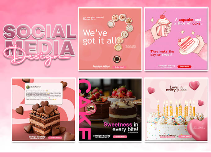create professional social media posts