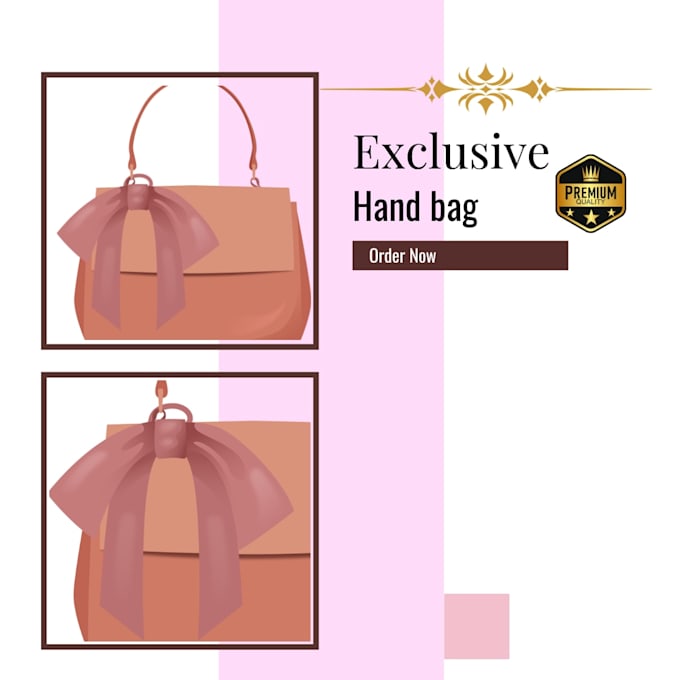 luxury women handbag design