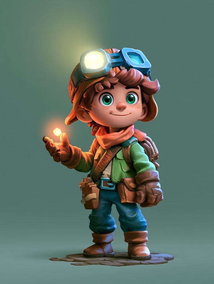 draw 2d game character or 2d game character illustration