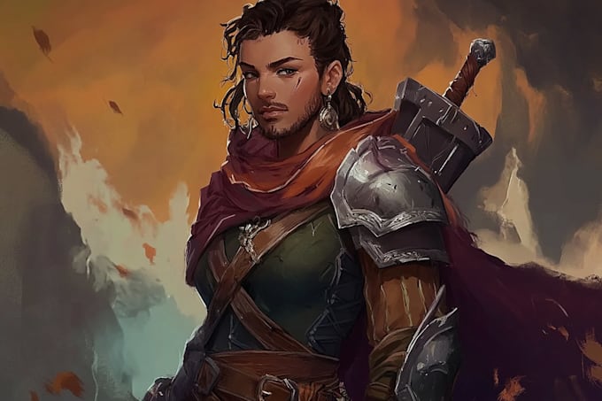 dnd, fantasy character and dnd character