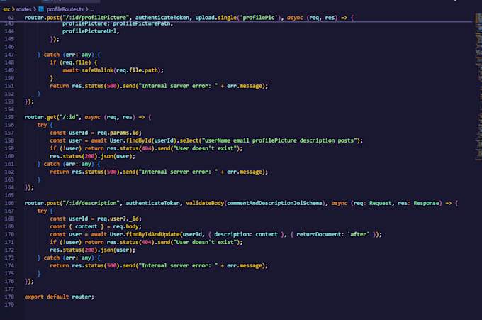 build a secure, production ready node js express mongodb backend