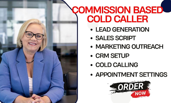 commission based cold caller b2b sdr bdr appointments setting lead generation